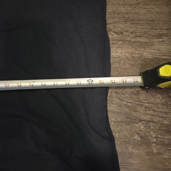 Adidas mens 2XL hand dyed dark blue tee with small embroidered logo - Picture 5 of 6